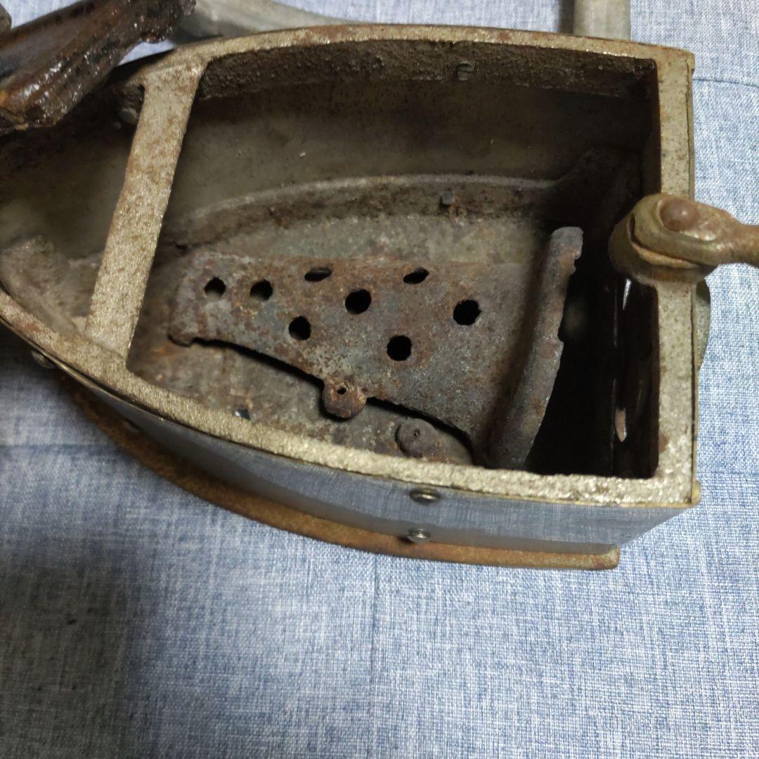 昭和レトロ　鉄製アイロン