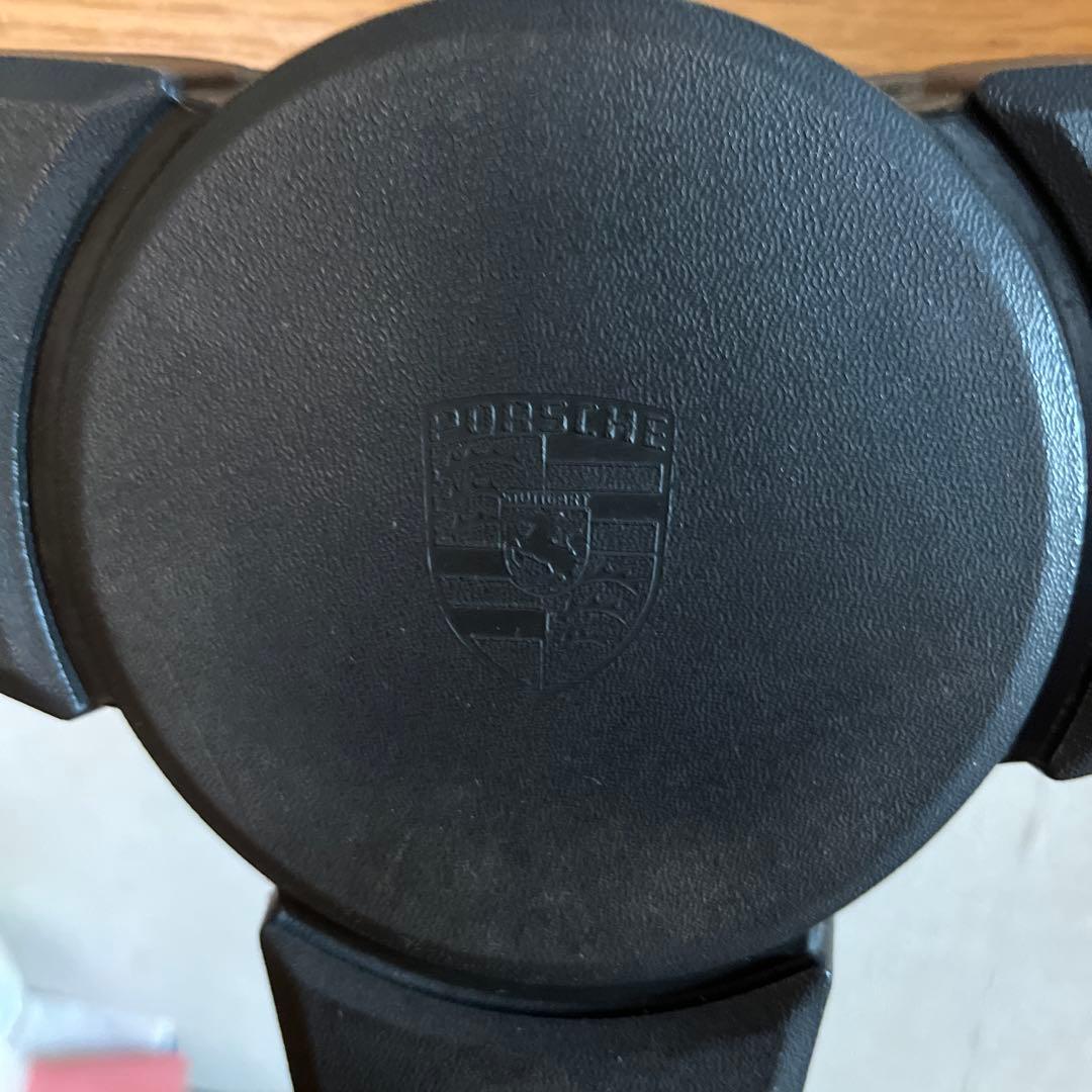 ポルシェ ステアリングホイール ブラック