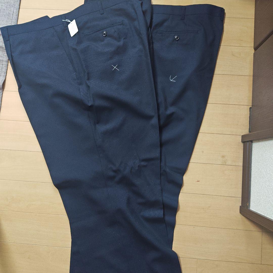 【新品未使用】大きいサイズ ウォッシャブル ２パンツスーツ KBE8