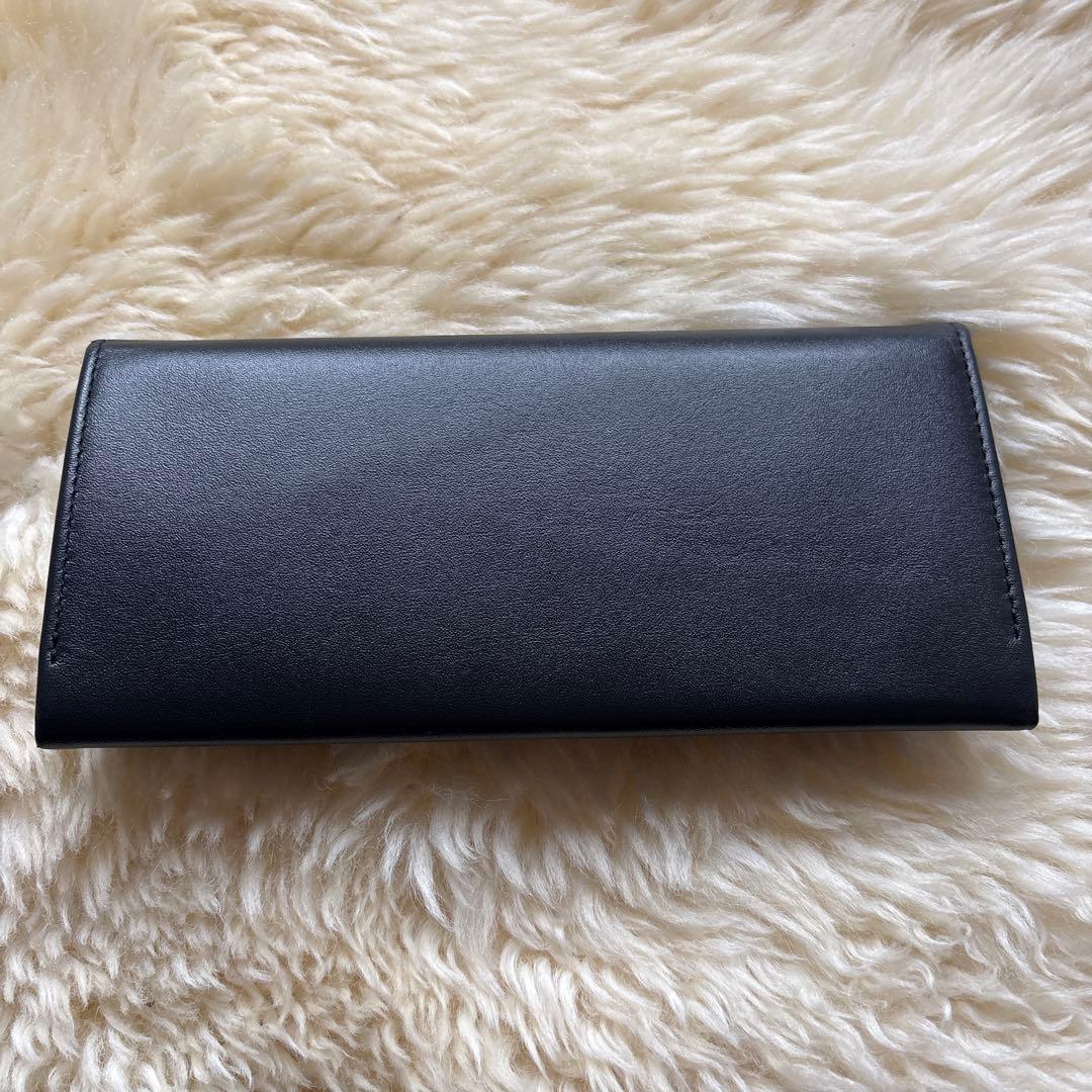 入手困難！【皇居限定長財布　新品未使用】高級本革　黒　箱付