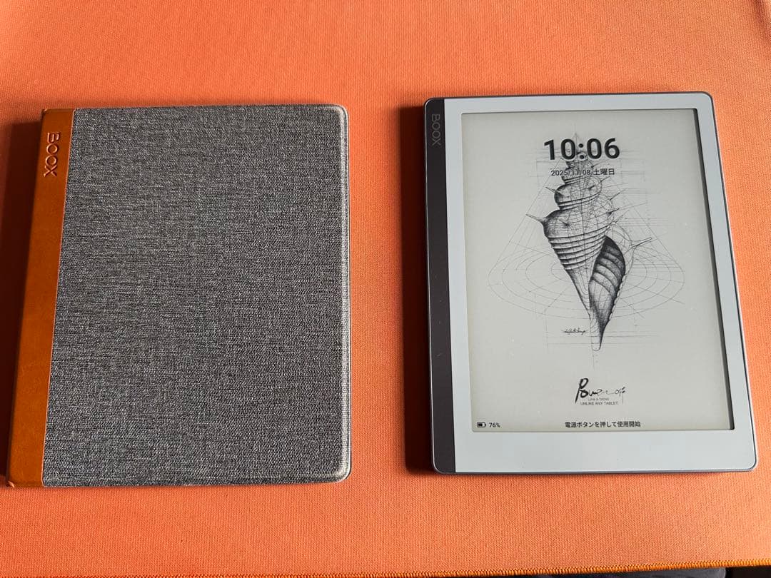 BOOX leaf 専用ケース付き 電子書籍リーダー