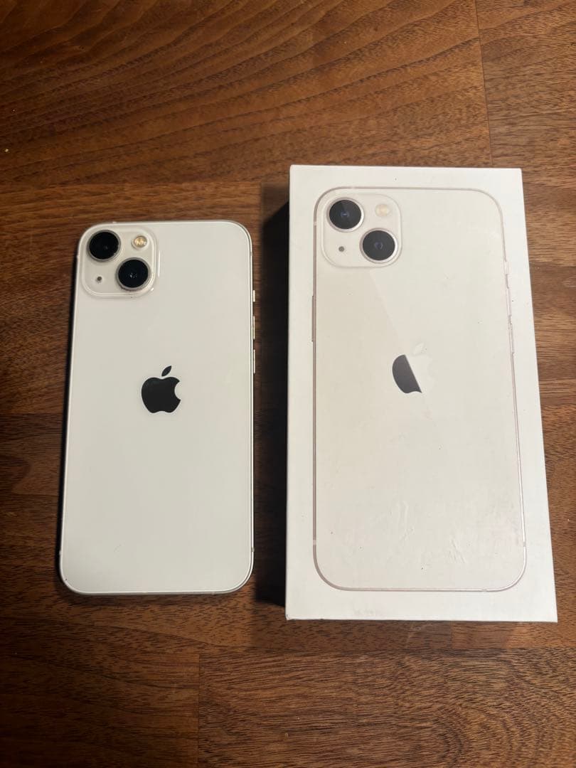 iPhone 13 128GB スターライト SIMフリー バッテリー85％