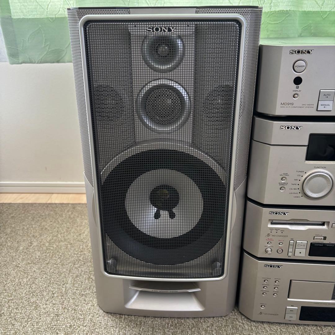 【ジャンク】SONY　DHC-MD919　Pixy システムコンポ①
