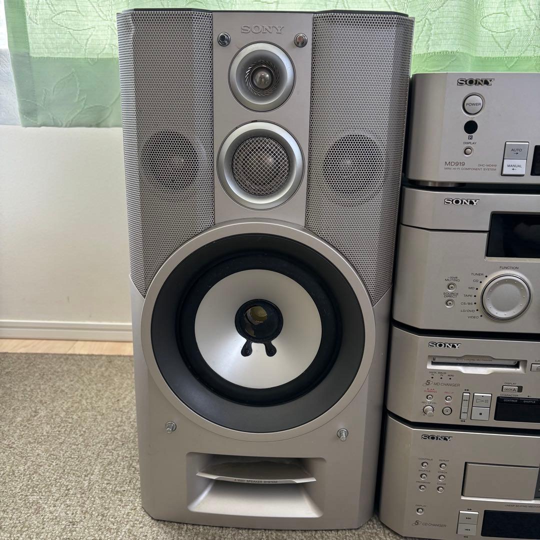 【ジャンク】SONY　DHC-MD919　Pixy システムコンポ①