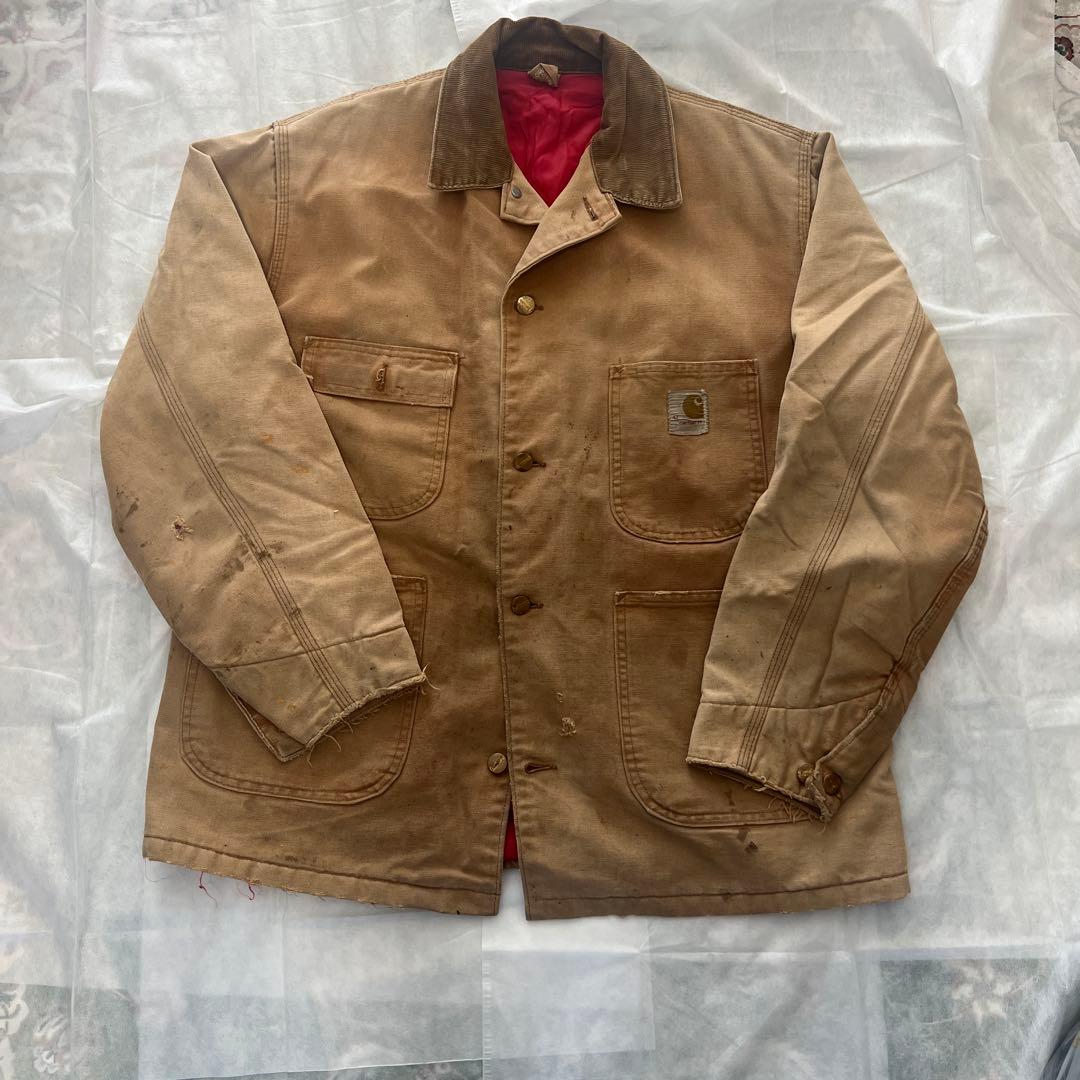Carhartt チョアコート 42 70s ユニオンチケット　usa製70年代