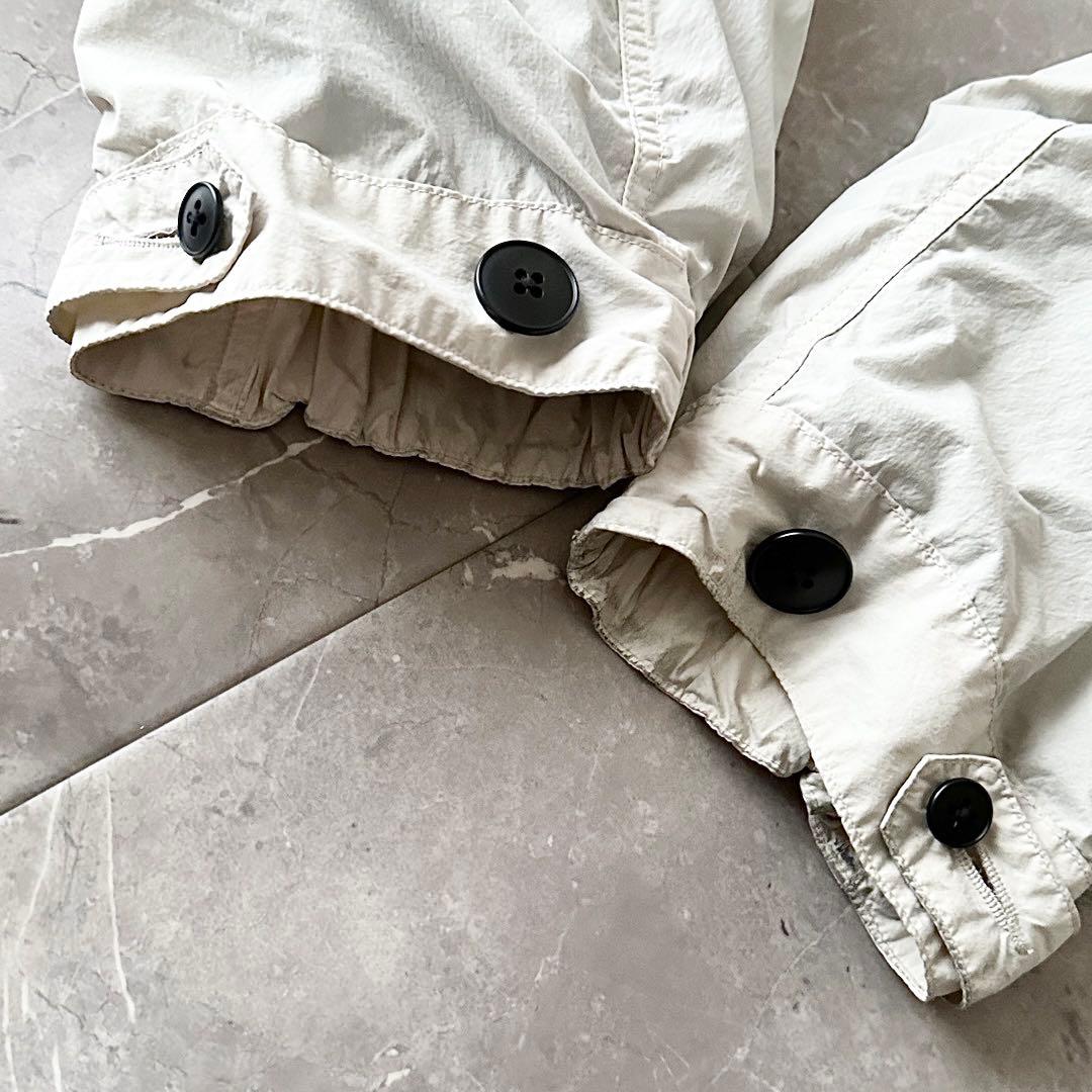 ATON × H BEAUTY&YOUTH モヘア ファー モッズコート グレー