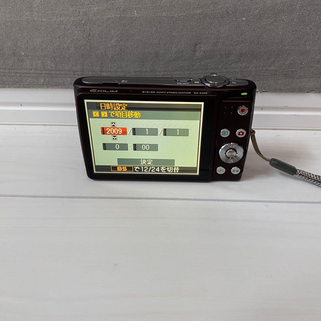 【美品】CASIO EXILIM EX-Z450ブラウン