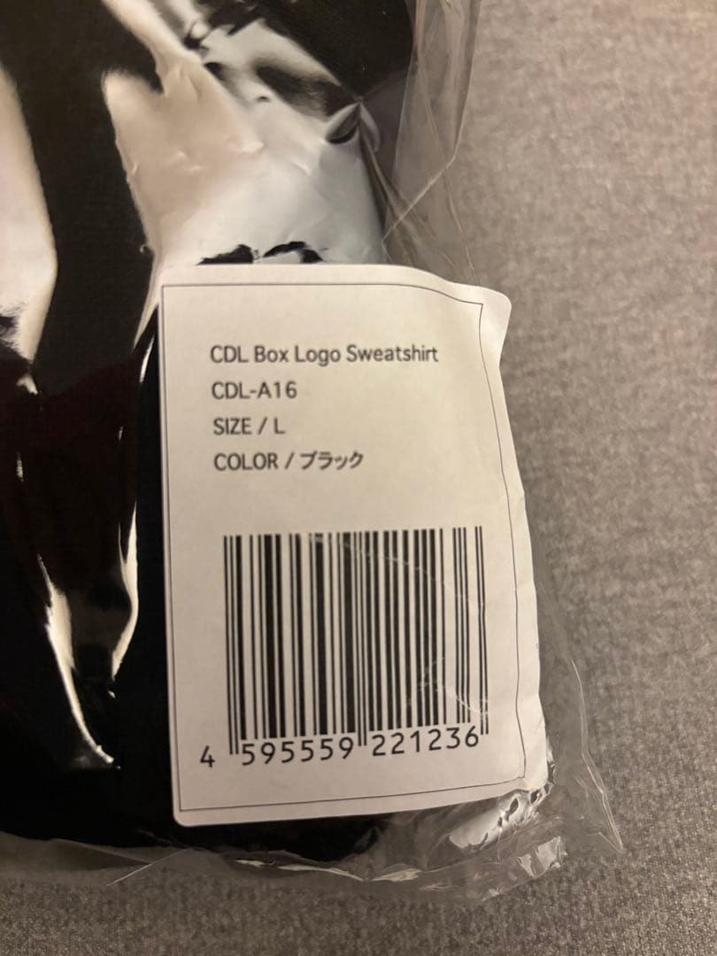 CDLTOKYO 2025 スウェット ブラック Lサイズ