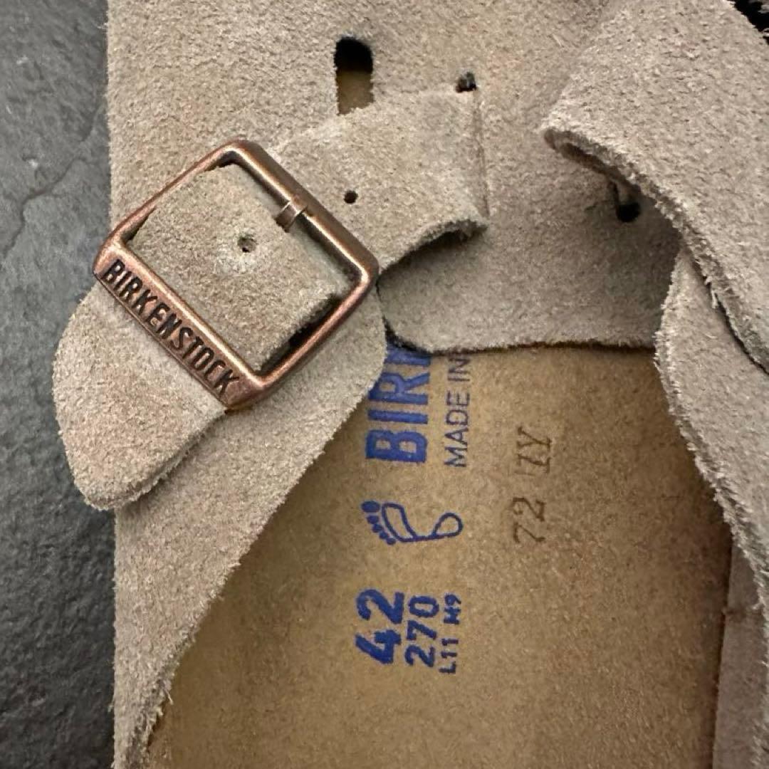 靴 BIRKENSTOCK | Boston LEVE TAUPE MEN