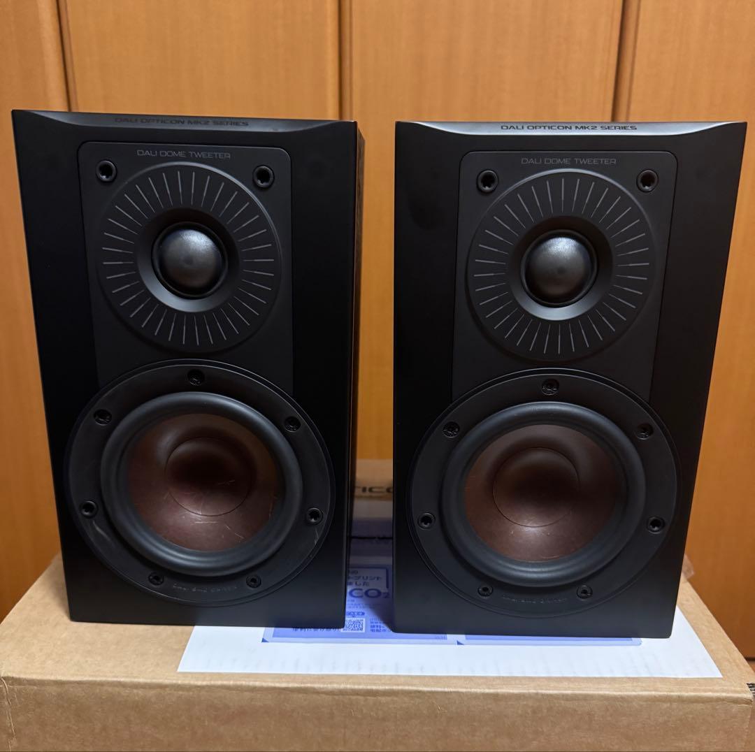 ダリ　ブックシェルフ型スピーカー（ペア）OPTICON1MK2TO 新品同様