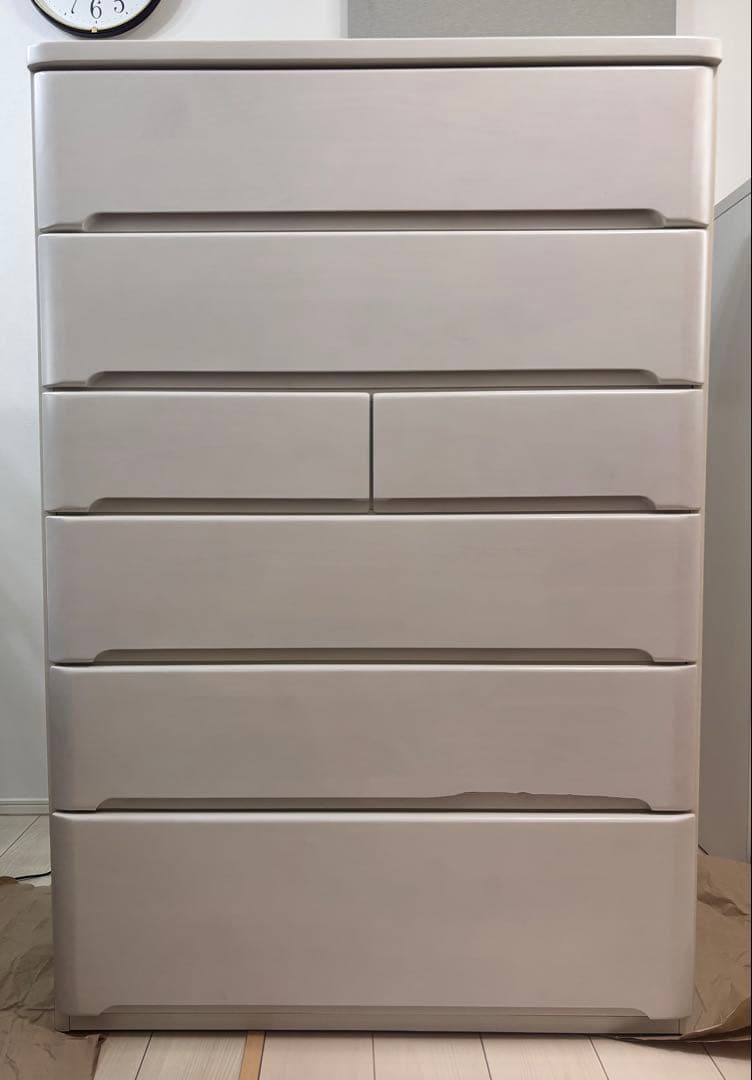 ニトリ ハイチェスト オウカ2 90HC WH