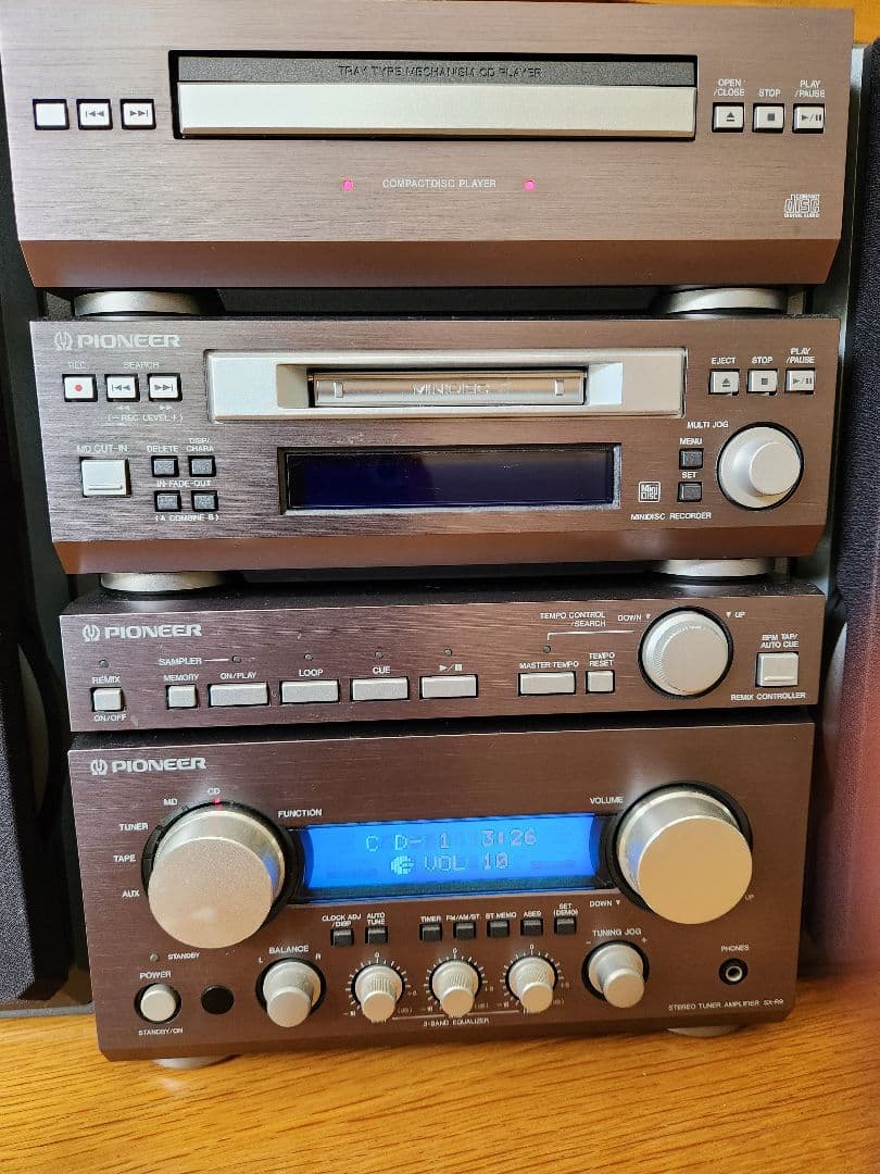 Pioneer★ミニコンポ★PD-R9★MJ-R5★EF-R5★SX-R9