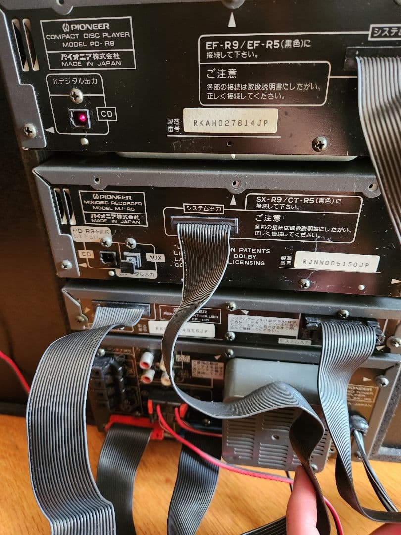 Pioneer★ミニコンポ★PD-R9★MJ-R5★EF-R5★SX-R9