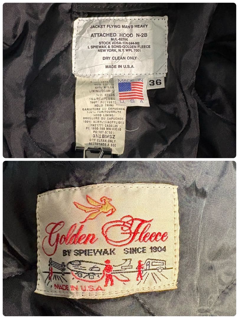 SPIEWAK スピワック N-3B ミリタリージャケット　USA モッズコート