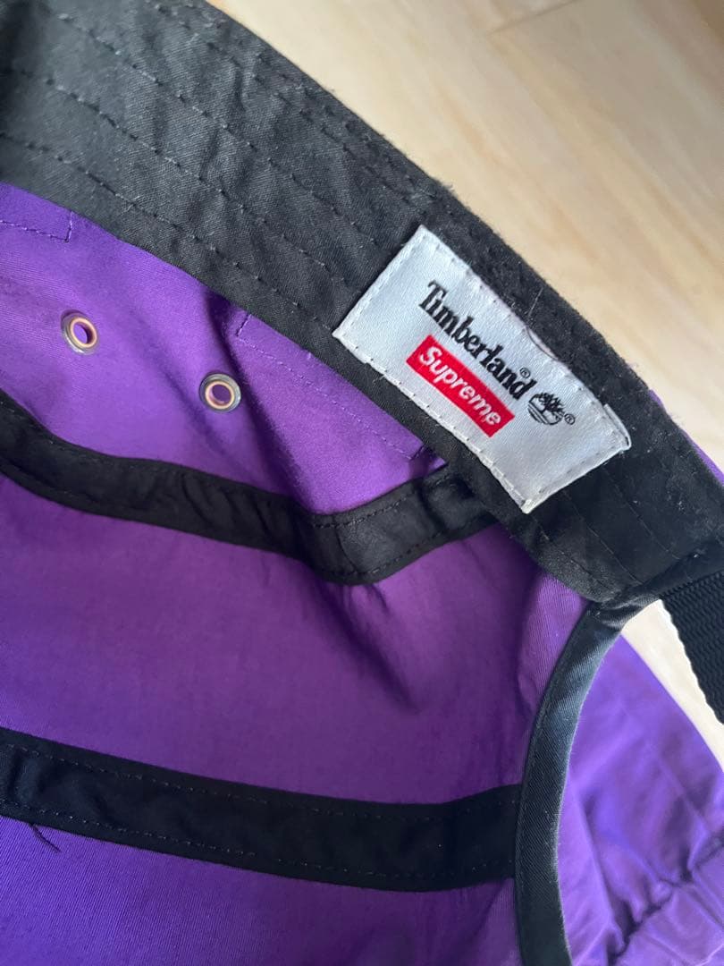 Supreme×Timberlandアノラックセットアップ キャップ パープル