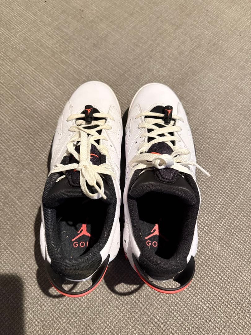 aj6 ゴルフ　ジョーダン レトロ 6G オリンピックカラー　美品　ホワイト