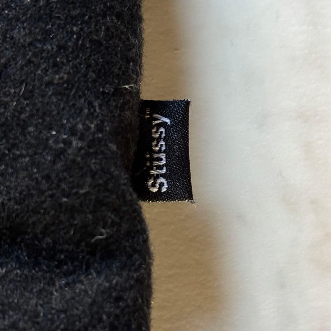 ステューシー ウールダウンベスト ジップアップ 2way Mサイズ