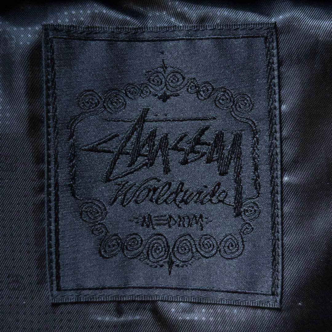 ステューシー ウールダウンベスト ジップアップ 2way Mサイズ