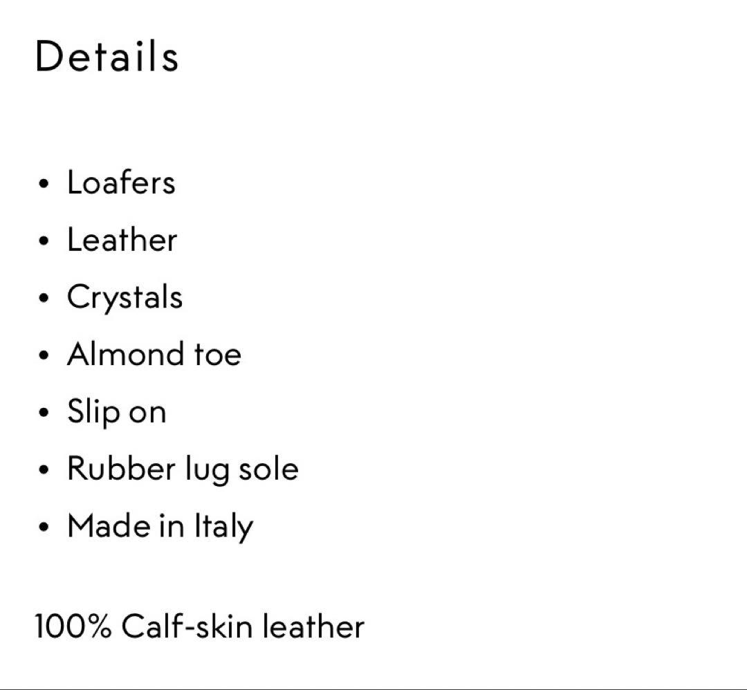 【JIMMY CHOO】Bryer 厚底ローファー　36.5