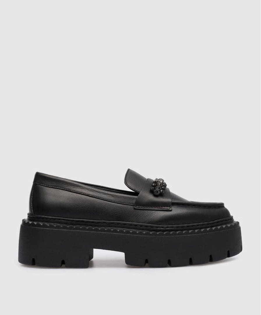 【JIMMY CHOO】Bryer 厚底ローファー　36.5