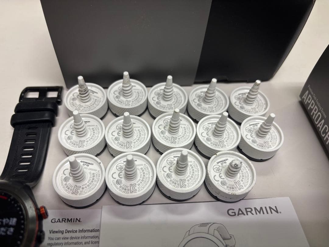 GARMIN APPROACH S70 47㎜ /CT10 14個付き！