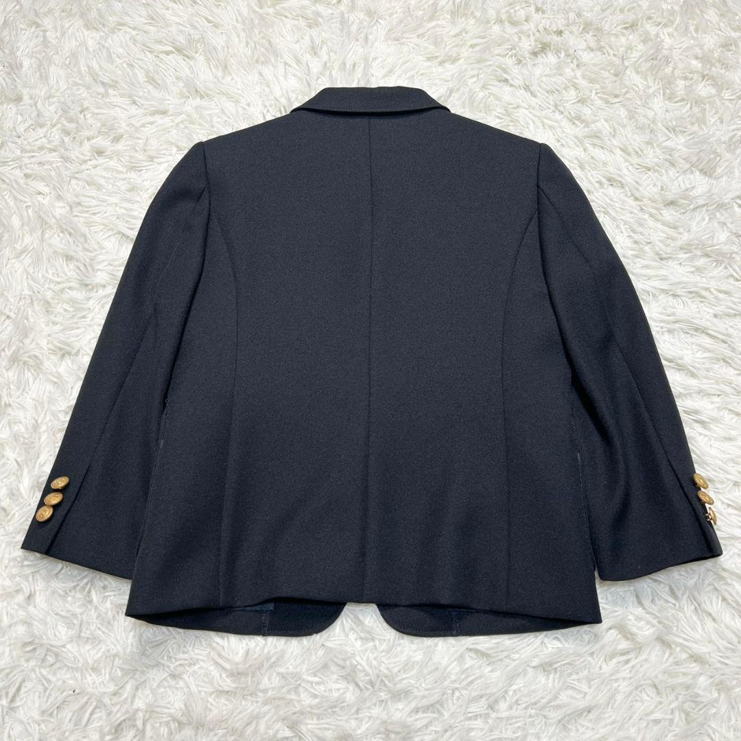 【美品】POLO フォーマル スーツ キッズ 120 卒服 ブラック