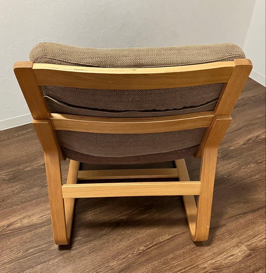 無印良品　リビングでもダイニングでもつかえるソファチェア