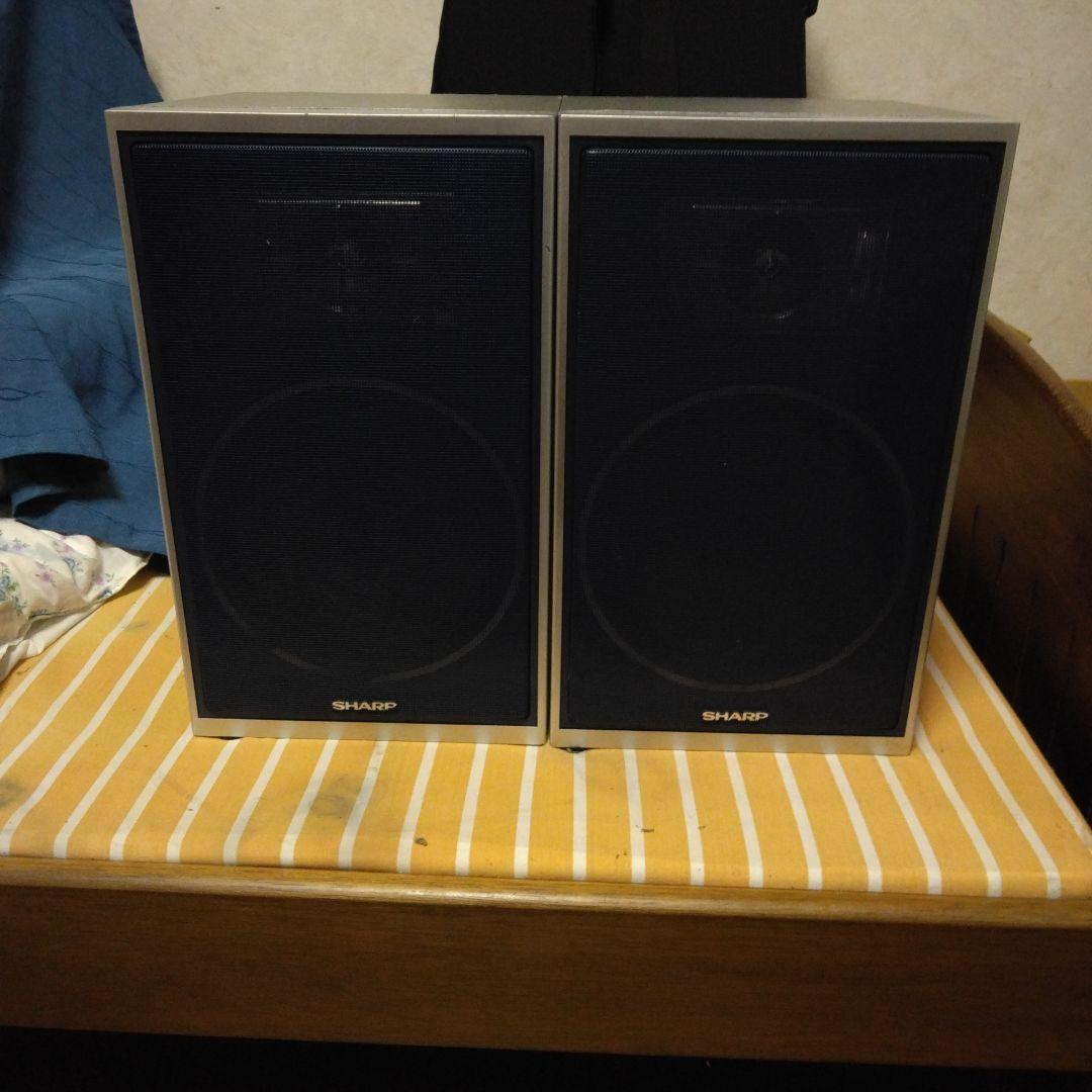 シャープコンポ用スピーカー2個1セット