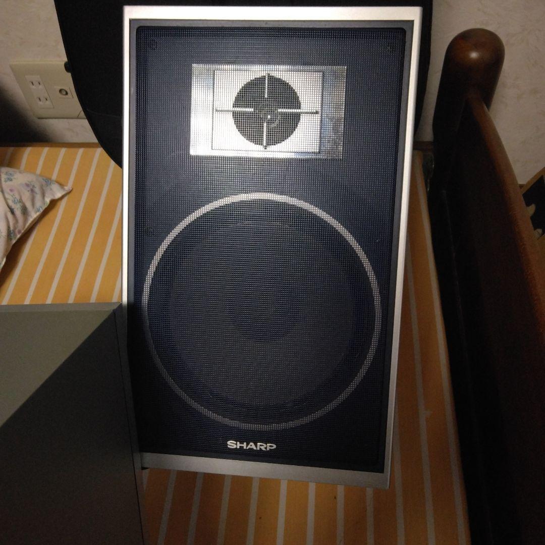 シャープコンポ用スピーカー2個1セット