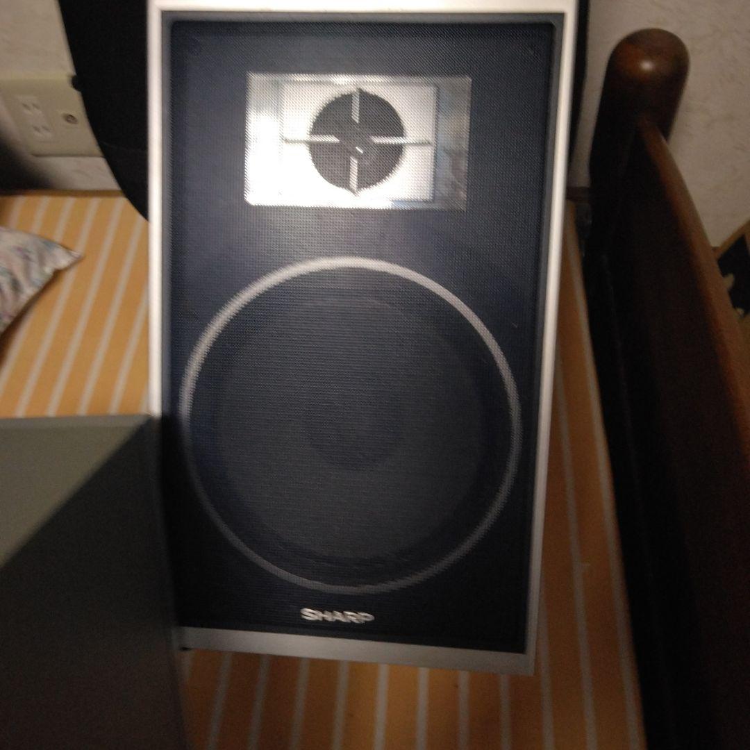シャープコンポ用スピーカー2個1セット