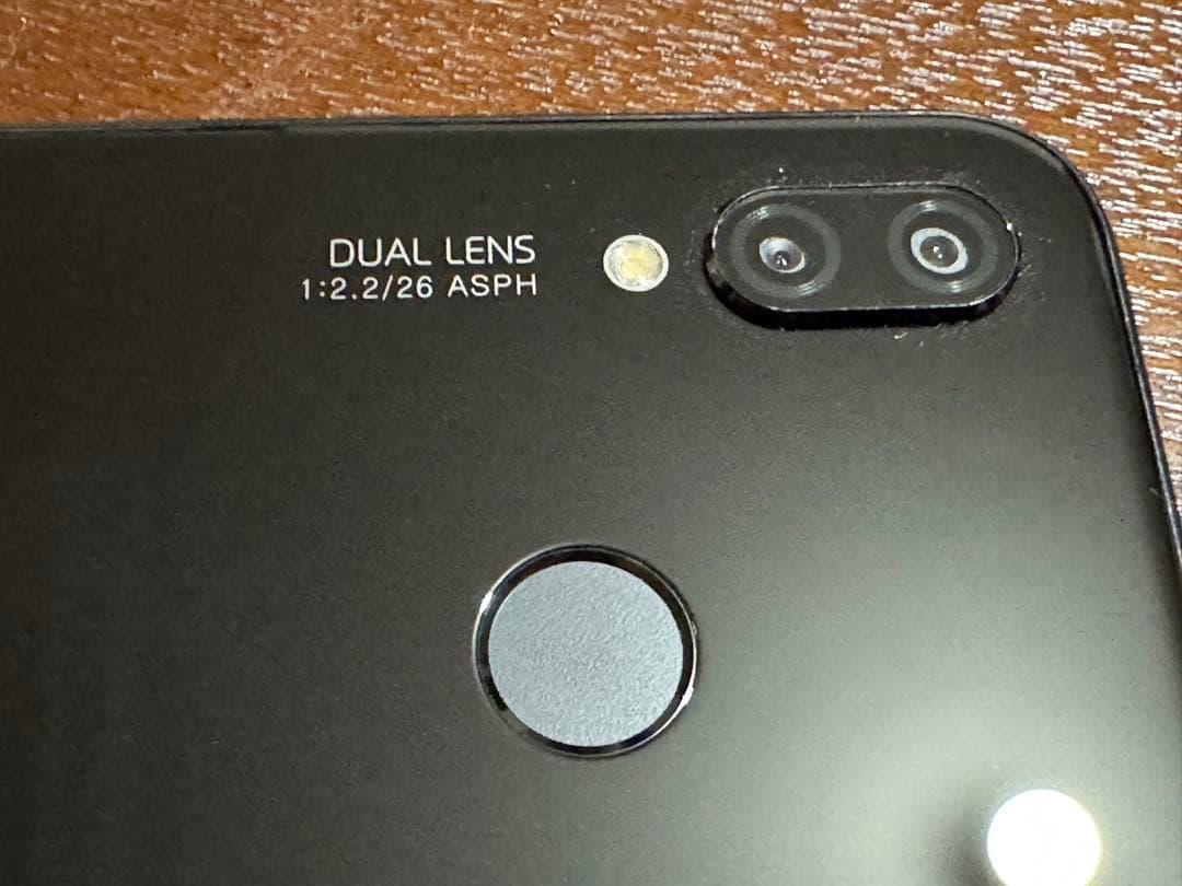 HUAWEI P20Lite スマートフォン本体 ブラック