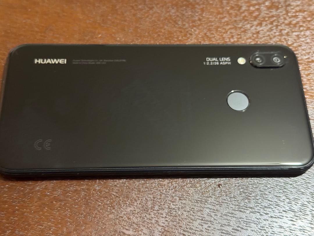 HUAWEI P20Lite スマートフォン本体 ブラック