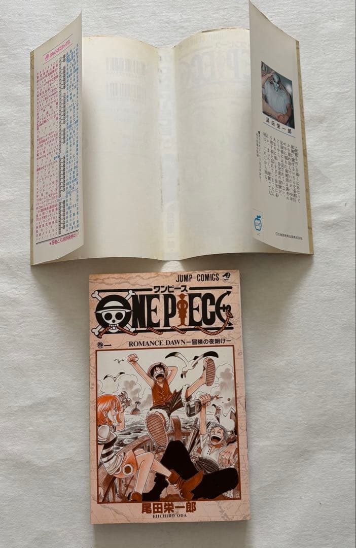 ONE PIECE ワンピース　一巻　初版