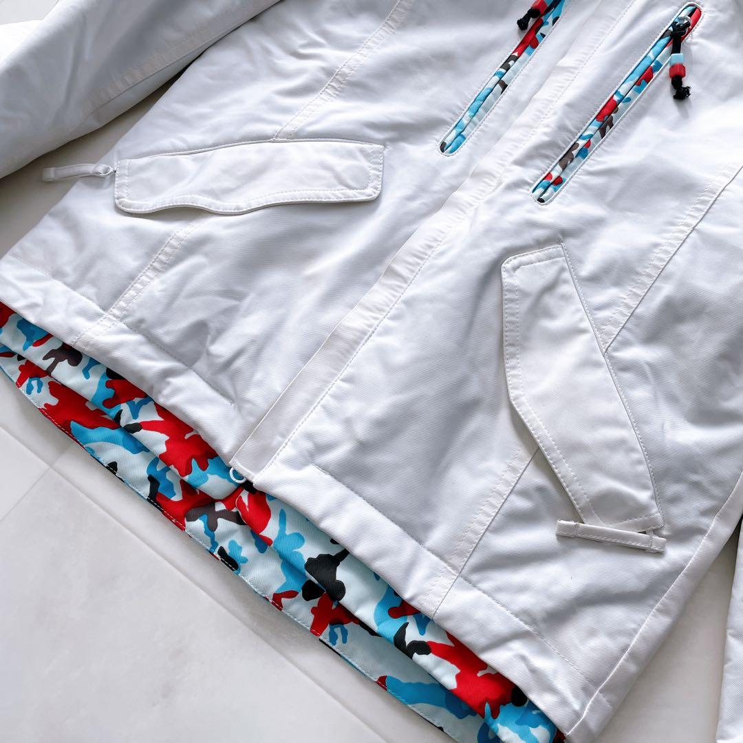 DESCENTE✨デサント HEAT NAVI スキー スノボウェア カモフラ柄