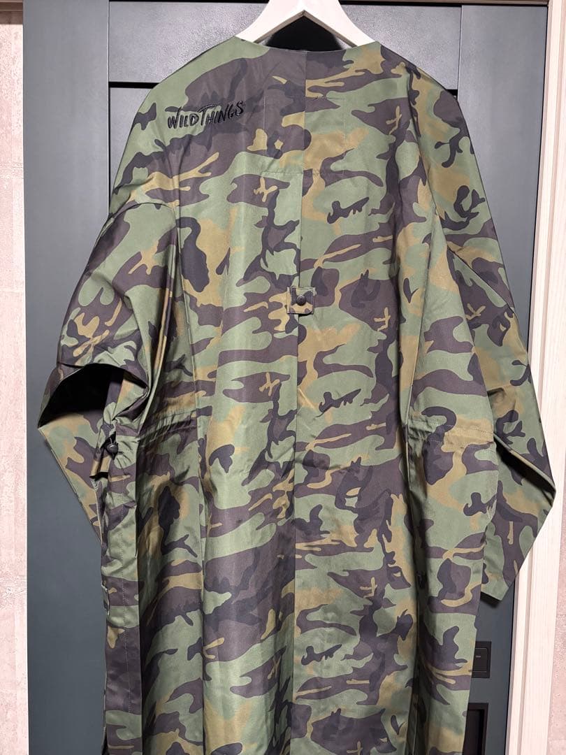 WILD THINGS × JUN MIKAMI 1-WT 迷彩 コート　新品