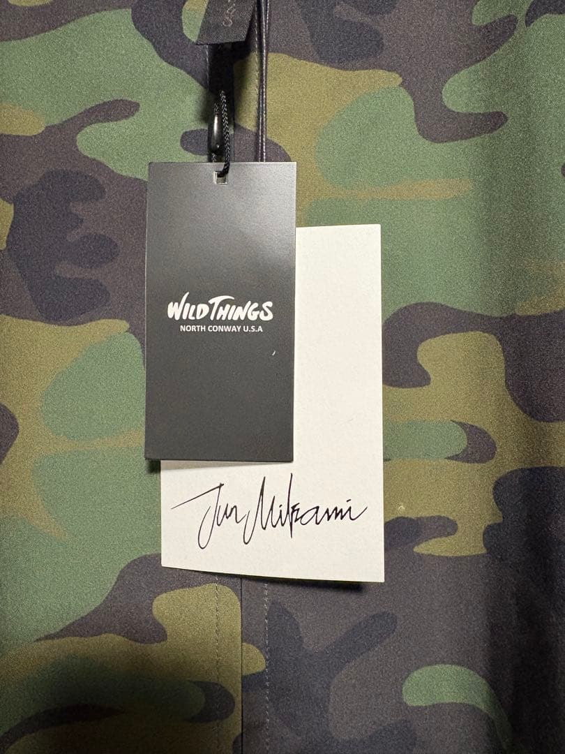 WILD THINGS × JUN MIKAMI 1-WT 迷彩 コート　新品