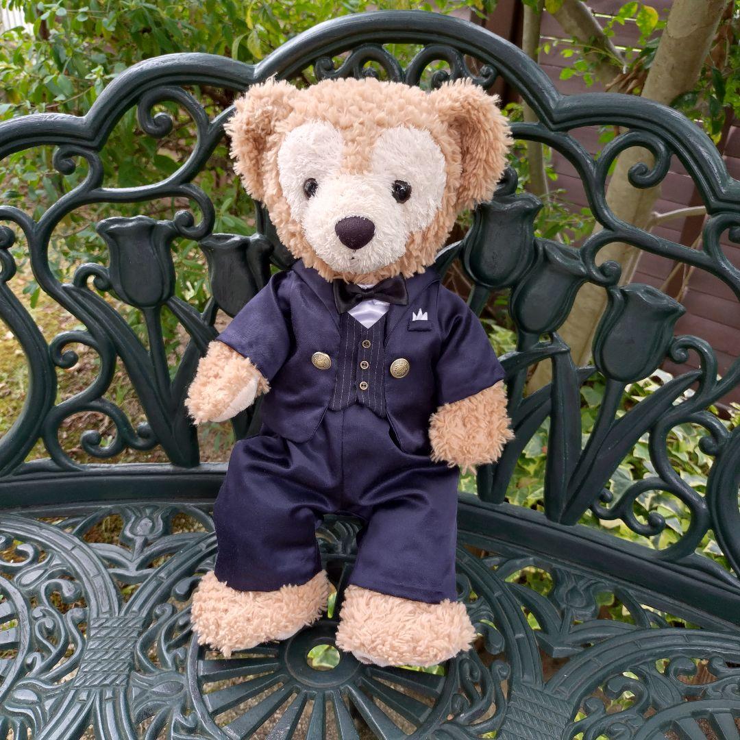 ダッフィー・シェリーメイコスチューム ウェディングセット(ネイビー)