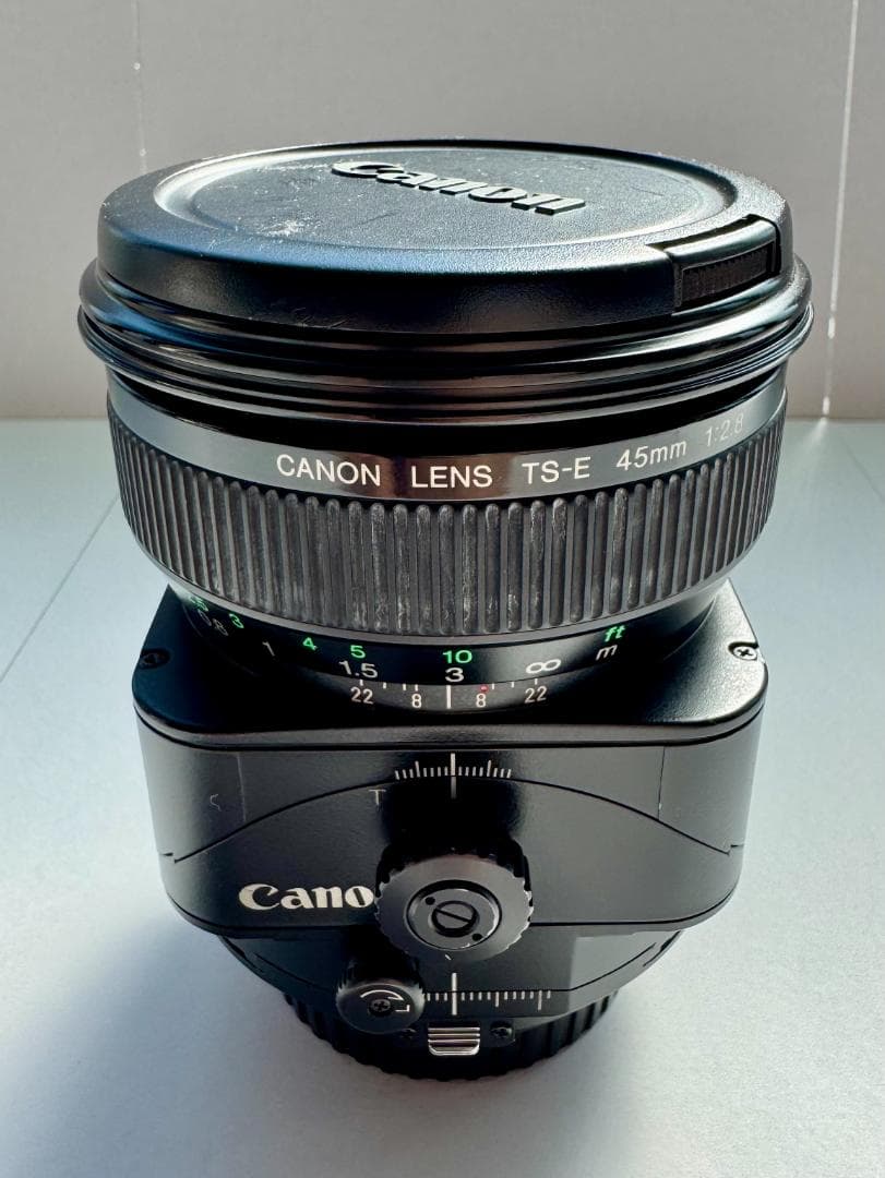 キャノン TS-E45mm F2.8　中古（ティルト・シフト軸の変更・改造済み）