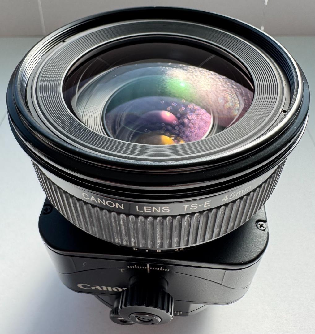 キャノン TS-E45mm F2.8　中古（ティルト・シフト軸の変更・改造済み）