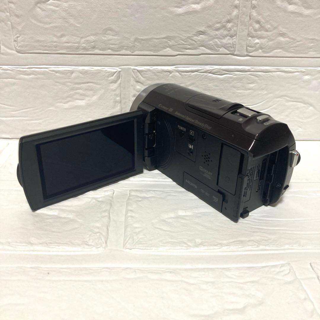 【動作確認済】SONY HDR-CX535 デジタルHDビデオカメラ ブラウン