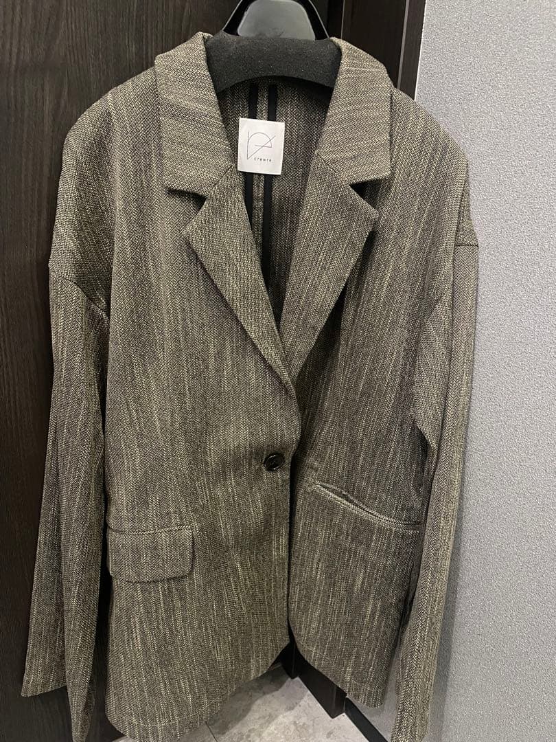 『完売品』crewreツイーディヘリンボンジャケットサイズ1