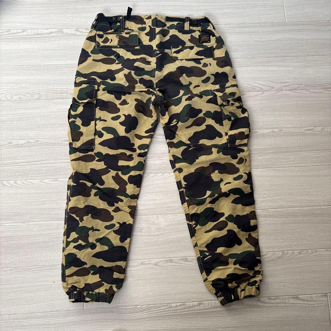 S*R様 A Bathing Ape カーゴパンツ イエローカモ
