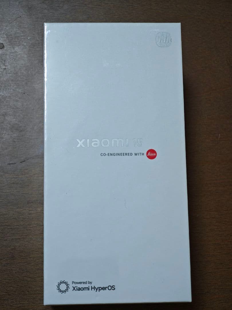 新品未開封　国内版　Xiaomi 15 Green