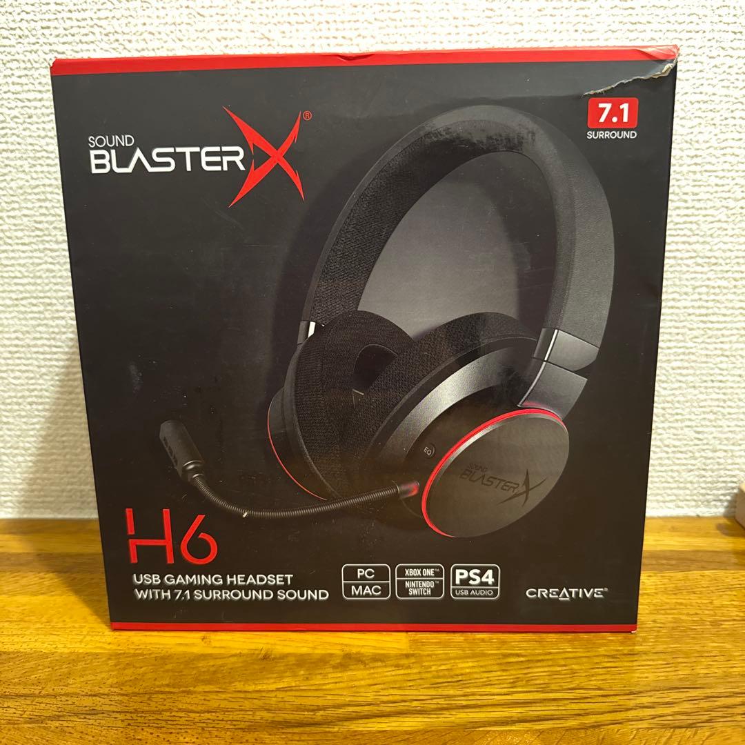Sound BlasterX H6 ゲーミングヘッドセット