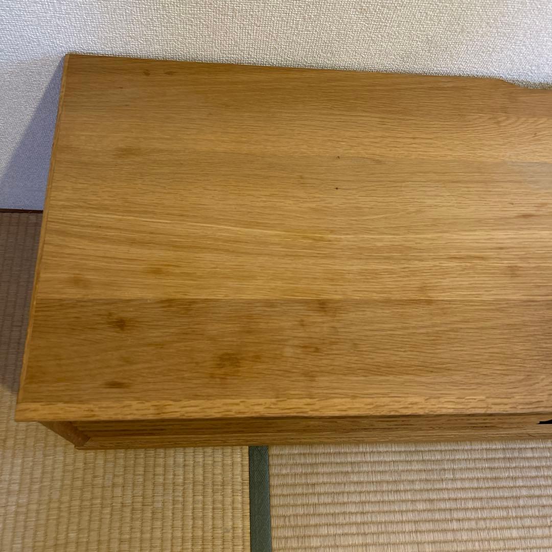 北欧風　テレビ台　ローボード　オーク　格子デザイン 120㎝