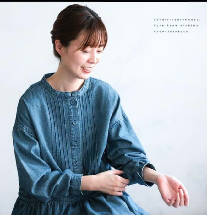 soulberry ソウルベリー　はちみつ堂のデニムワンピース M