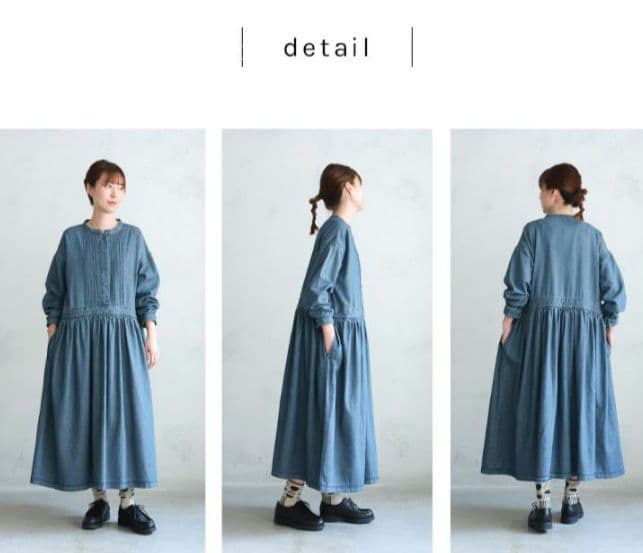 soulberry ソウルベリー　はちみつ堂のデニムワンピース M
