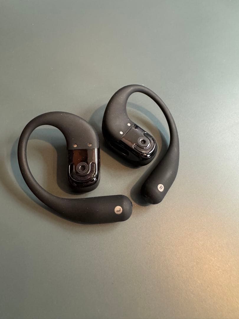 【アルコール消毒済】OpenFit2 ブラック Shockz