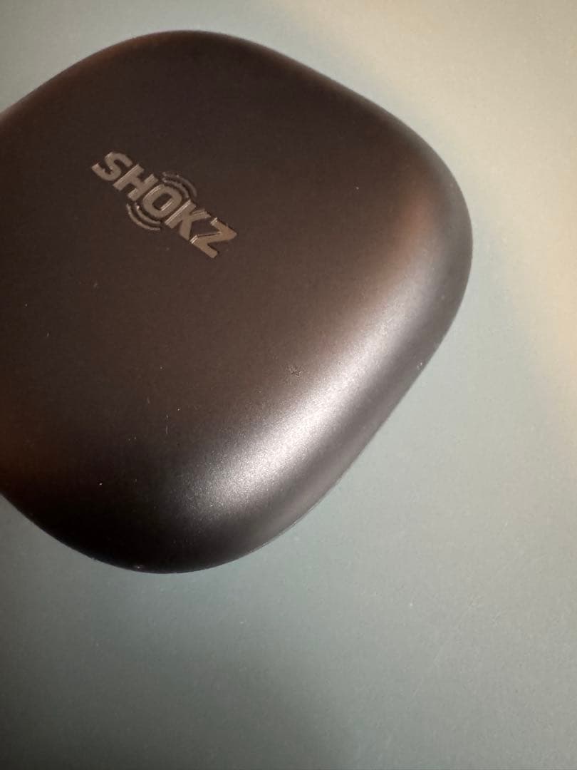 【アルコール消毒済】OpenFit2 ブラック Shockz