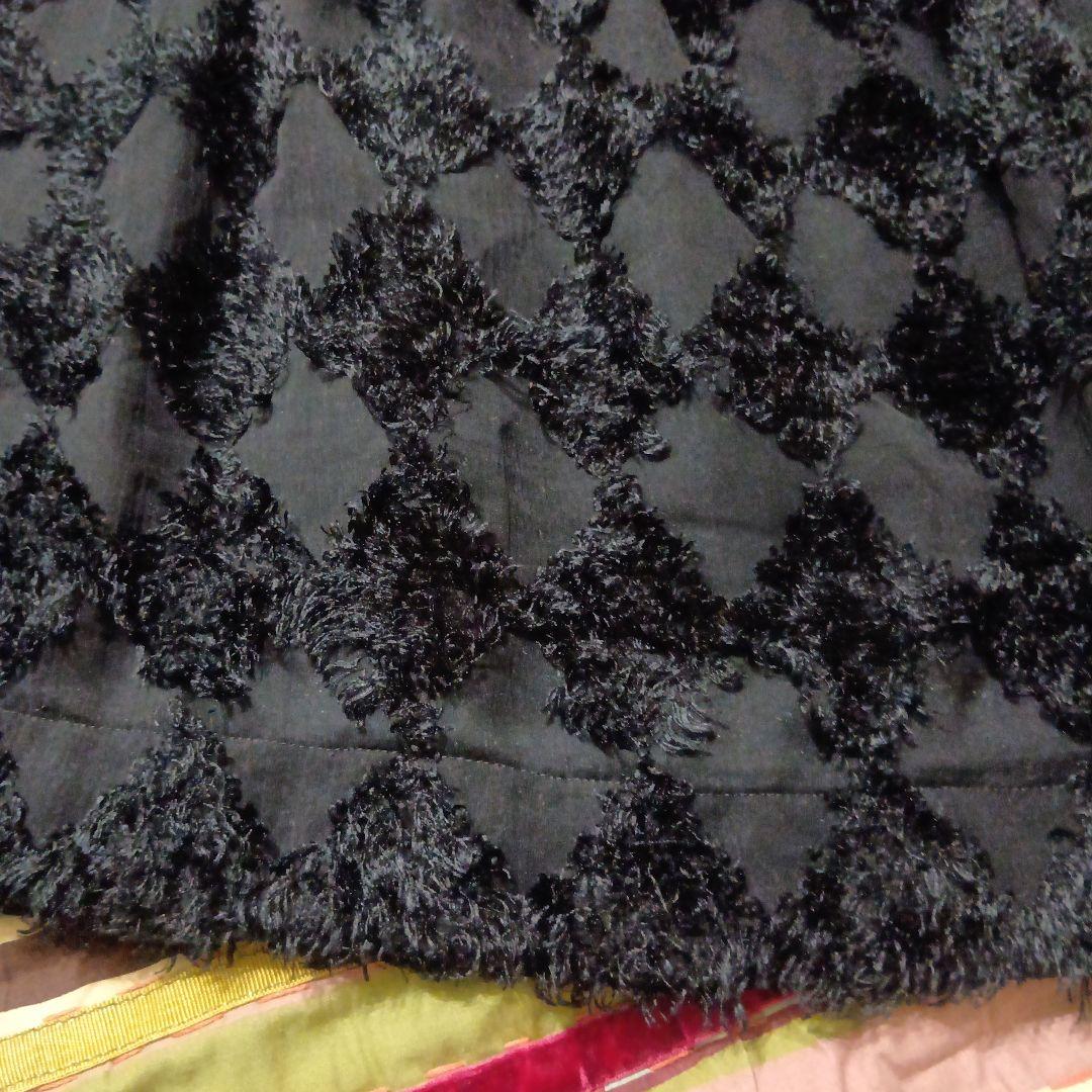 美品me ISSEY MIYAKE スカート　イッセイミヤケ　ミー　黒